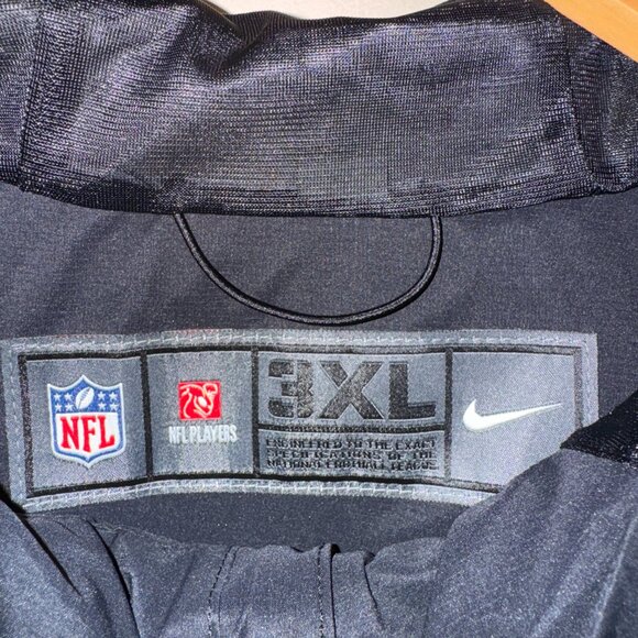 Nike NFL Atlanta Falcons Team Issue PE Storm FIT Rain Sideline Jacket Men's 3XL - Picture 12 of 14